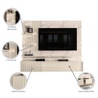 Painel Para Tv Até 65 Polegadas 167,5cmx200cm Led Ripado 2 Po