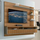 Painel Para Tv Até 65 Polegadas 174cmx203cm Ripado Araruna