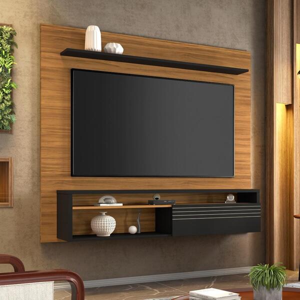 Painel Para Tv Até 65 Polegadas 1 Porta 2 Nichos Ibiza Notáve