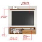 Painel Para Tv Até 65 Polegadas 1 Porta 2 Nichos Ibiza Notáve