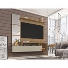 Painel Para Tv Até 65 Polegadas 1 Porta 2 Prateleiras 2 Nicho