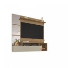 Painel Para Tv Até 65 Polegadas 1 Porta 2 Prateleiras 2 Nicho