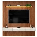 Painel Para Tv Até 65 Polegadas 2,23m Ripado Autêntico Com Le