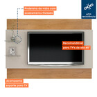 Painel Para Tv Até 65 Polegadas 2 Prateleiras Turim Valdemóve