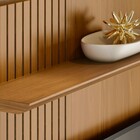 Painel Para Tv Até 65 Polegadas Aurora 1 Porta Cumaru - Madet