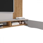 Painel Para Tv Até 65 Polegadas Búzios 2 Portas Cinamomo/off