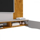 Painel Para Tv Até 65 Polegadas Búzios 2 Portas Naturalle/off