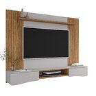 Painel Para Tv Até 65 Polegadas Búzios Cinamomo/off-white
