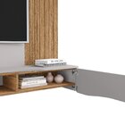 Painel Para Tv Até 65 Polegadas Búzios Cinamomo/off-white