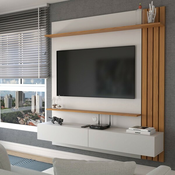 Painel Para Tv Até 65 Polegadas Christiania 2 Portas 2 Pratel