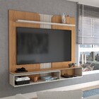 Painel Para Tv Até 65 Polegadas City 1 Porta Nature/off White