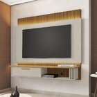 Painel Para Tv Até 65 Polegadas Com Fita Led 1 Porta Paris  O