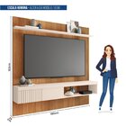 Painel Para Tv Até 65 Polegadas Com Ripado Moon