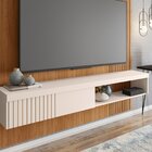 Painel Para Tv Até 65 Polegadas Com Ripado Moon