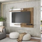 Painel Para Tv Até 65 Polegadas Em Bp 1.8 Com 2 Prateleiras M
