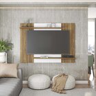 Painel Para Tv Até 65 Polegadas Em Bp 1.8 Com 2 Prateleiras M