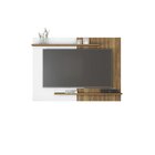 Painel Para Tv Até 65 Polegadas Em Bp 1.8 Com 2 Prateleiras M