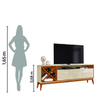 Painel Para Tv Até 65 Polegadas Itália 180cm