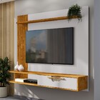Painel Para Tv Até 65 Polegadas Jeri 1 Porta Naturalle/off Wh