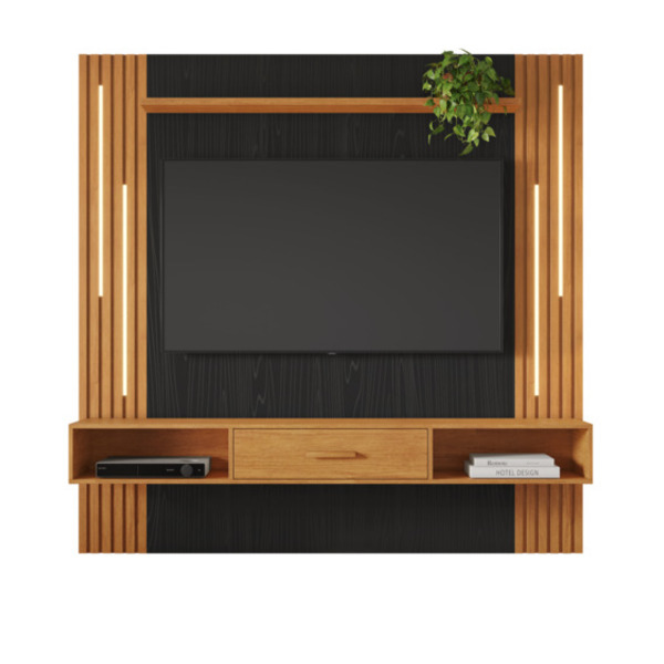 Painel Para Tv Até 65 Polegadas Louvor Candian - Jcm Movelari