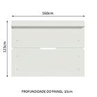 Painel Para Tv Até 65 Polegadas Madesa - Branco