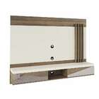 Painel Para Tv Até 65 Polegadas Mônaco Off White E Marrom 180