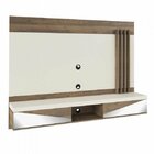 Painel Para Tv Até 65 Polegadas Mônaco Off White E Marrom 180