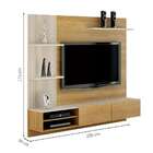 Painel Para Tv Até 65 Polegadas Montana Cinamomo E Off White