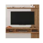 Painel Para Tv Até 65 Polegadas Norton Off White E Buriti