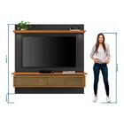 Painel Para Tv Até 65 Polegadas Preto/freijó Trend Nt1200 - N