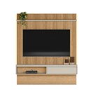 Painel Para Tv Até 65 Polegadas Ripado Com Led Samambaia Cabe