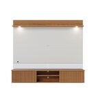 Painel Para Tv Até 65 Polegadas Ripado E Led Azaléia Cabecasa