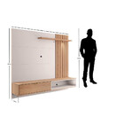 Painel Para Tv Até 65 Polegadas Tocantins 1 Porta 1 Prateleir