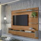 Painel Para Tv Até 65' Ripado 2 Portas Com Nicho Marianne Amê