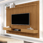 Painel Para Tv Até 70" 2 Portas 1 Nicho 1 Prateleira Vênus 1.