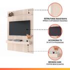 Painel Para Tv Até 70 Polegadas 1,80x2,40m Ripado Com Nicho A