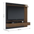 Painel Para Tv Até 70 Polegadas 162cmx180cm 2 Portas Basculan