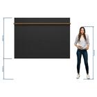 Painel Para Tv Até 70 Polegadas 180cm Portugal Notável Preto/