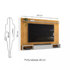 Painel Para Tv Até 70 Polegadas 1 Porta Rio Dj Móveis