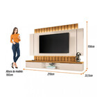 Painel Para Tv Até 70 Polegadas 2 Portas Illusion 2.2 Hb Móve