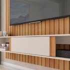 Painel Para Tv Até 70 Polegadas Boreal 1 Porta Buriti/off Whi