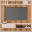 Painel Para Tv Até 70 Polegadas Boreal 1 Porta Buriti/off Whi