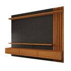 Painel Para Tv Até 70 Polegadas Christiania Ripado Preto/frei