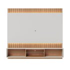 Painel Para Tv Até 70 Polegadas Com Led 2 Portas 1 Prateleira