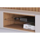 Painel Para Tv Até 70 Polegadas Com Led 2 Portas 1 Prateleira