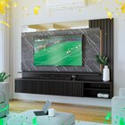 Painel Para Tv Até 70 Polegadas Com Led Ripado Ibiza Prime 22