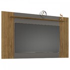Painel Para Tv Até 70 Polegadas Doha Titanium/cinamomo - Móve