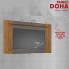 Painel Para Tv Até 70 Polegadas Doha Titanium/cinamomo - Móve