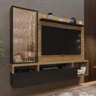 Painel Para Tv Até 70 Polegadas Estante 6 Prateleiras 3 Gavet