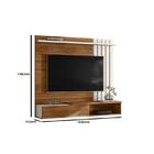 Painel Para Tv Até 70 Polegadas Ripado 1 Porta Vegas Mobler